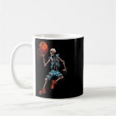 Mug Skeleton Halloween Éffrayant Dunking Costume crâne (Gauche)