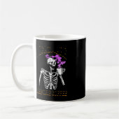 Mug Skeleton Halloween Saison Éffrayante Tee Nightmare (Gauche)
