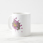 Mug Skeleton Hand Heart Show Classic (Devant gauche)