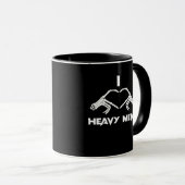 Mug Skeleton Hands Heart - Drôle Halloween (Devant droit)