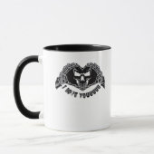 Mug Skeleton Hands Skull, Halloween Design Pour Backgr (Gauche)
