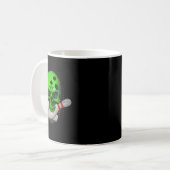 Mug Skeleton Head Skull Bowling Ball Et Pins Happy Ha (Devant gauche)
