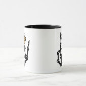 Mug Skeleton Heart Hands Classic (Centre)