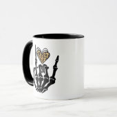Mug Skeleton Heart Hands Classic (Devant gauche)