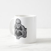 Mug Skeleton Heart Hands Classic (Devant gauche)