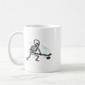 Mug Skeleton Hockey sur glace Halloween Costume Hommes (Gauche)