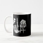 Mug Skeleton Main Comma La Ponctuation Kamala Harris (Gauche)