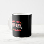 Mug Skeleton Mains Coeur Design Classique (Devant gauche)