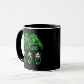 Mug Skeleton Mains Design classique (Devant gauche)