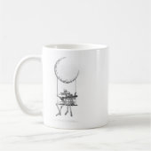 Mug Skeleton Moon Band Tee - shirts - Rock And Roll Co (Gauche)