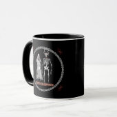 Mug Skeleton personnalisé Mariage (Devant gauche)