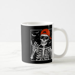 Mug Skeleton Rock Halloween Costume Cool Rock Mus