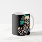 Mug Skeleton’s Ultimate Cheat Day : Cheesy Pizza Gamin (Devant droit)