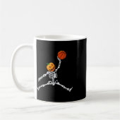 Mug Skeleton Sketset Halloween Citrouille Slam Dunk (Gauche)