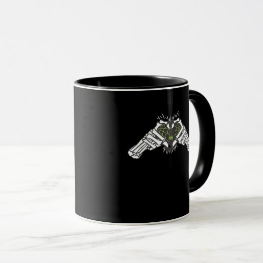 Mug Skeleton Spider Heart (Devant droit)