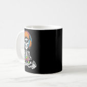 Mug Skeleton Video Game Halloween Gaming Gamer Boys Me (Devant gauche)
