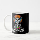 Mug Skeleton Video Game Halloween Gaming Gamer Boys Me (Gauche)