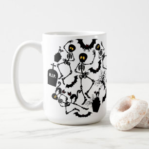 Mug Skeletons d'Halloween Macabre Dance
