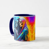 Mug Skeletons enveloppés dans un arc-en-ciel (Devant gauche)