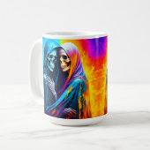 Mug Skeletons enveloppés dans un arc-en-ciel (Devant gauche)