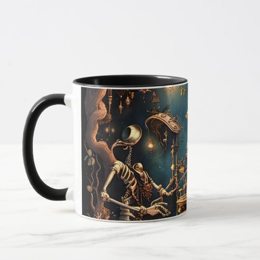 Mug Skeletons surréalistes III (Gauche)