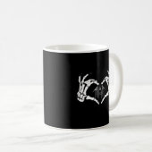 Mug Skeletons Token Heart Hands (Devant droit)