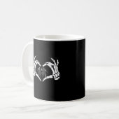 Mug Skeletons Token Heart Hands (Devant gauche)