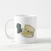 Mug SkeletonSittingCoffinHeadstone070315 (Gauche)