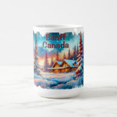 Mug Sketch de l'aquarelle Banff Canada | (Centre)