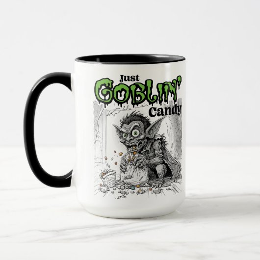 Mug Sketchy Just Goblin’ Candy (Gauche)