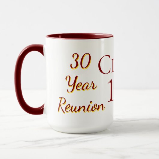 Mug SKHS Réunion de 30 ans (Gauche)