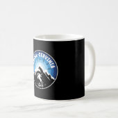 Mug Ski À Breuil-Cervinia Italie Bleu (Devant droit)