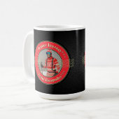 Mug Ski à pente douce avec des lois Père Noël (Devant gauche)