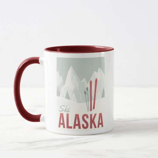 Mug Ski Alaska (Gauche)