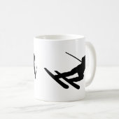 Mug ski alpin ski alpin (Devant droit)