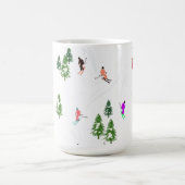 Mug Ski alpin | Ski de vacances hiver (Centre)
