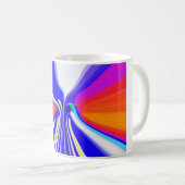 Mug Ski au coucher du soleil (Devant droit)