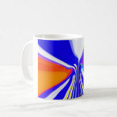 Mug Ski au coucher du soleil (Devant gauche)