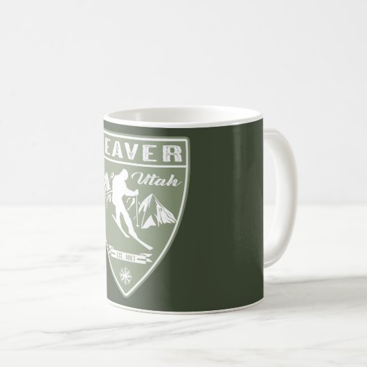 Mug Ski Beaver Utah (Devant droit)