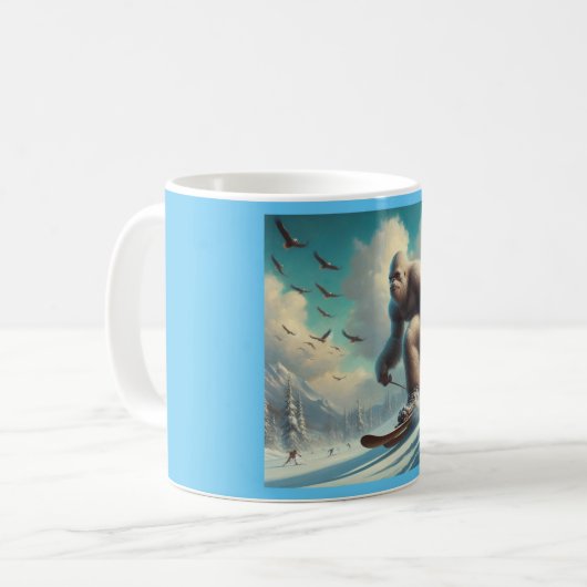 Mug Ski Bigfoot (Devant gauche)