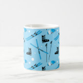 Mug Ski bleu cool (Centre)