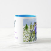 Mug ski d'allison de félicitations (Centre)