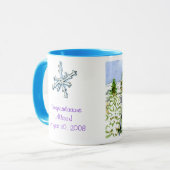 Mug ski d'allison de félicitations (Devant gauche)