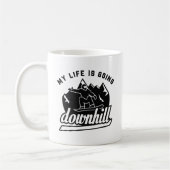 Mug Ski de descente (Gauche)