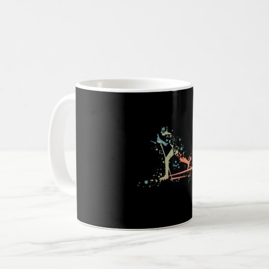 Mug Ski de fond (Devant gauche)