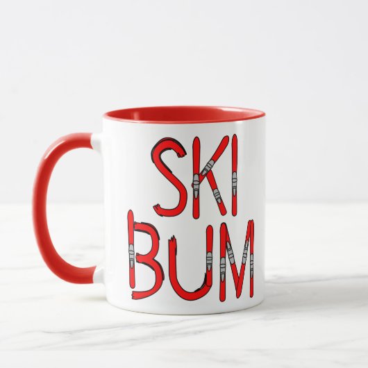 Mug Ski de fond (Gauche)