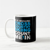 Mug Ski De Fond Me Compte Dans Ski De Fond (Gauche)