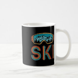 Mug Ski de fond Vintage 80s 90s Snowboard skieurs M