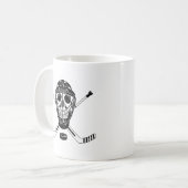 Mug Ski de gardien de hockey (Devant gauche)
