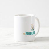 Mug Ski de neige amusant (Devant droit)